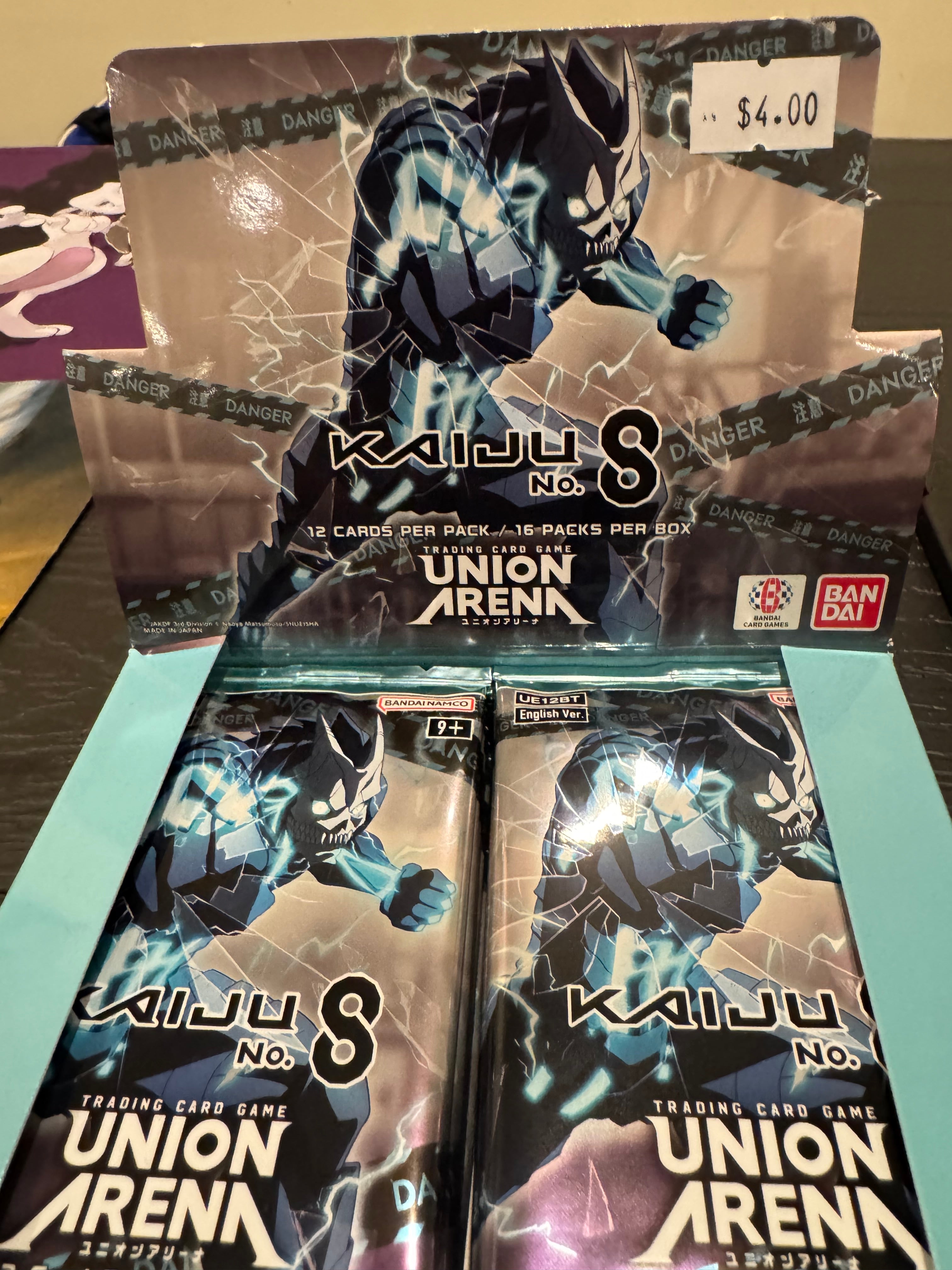Kaiju No. 8 Booster Packs (Union Arena)