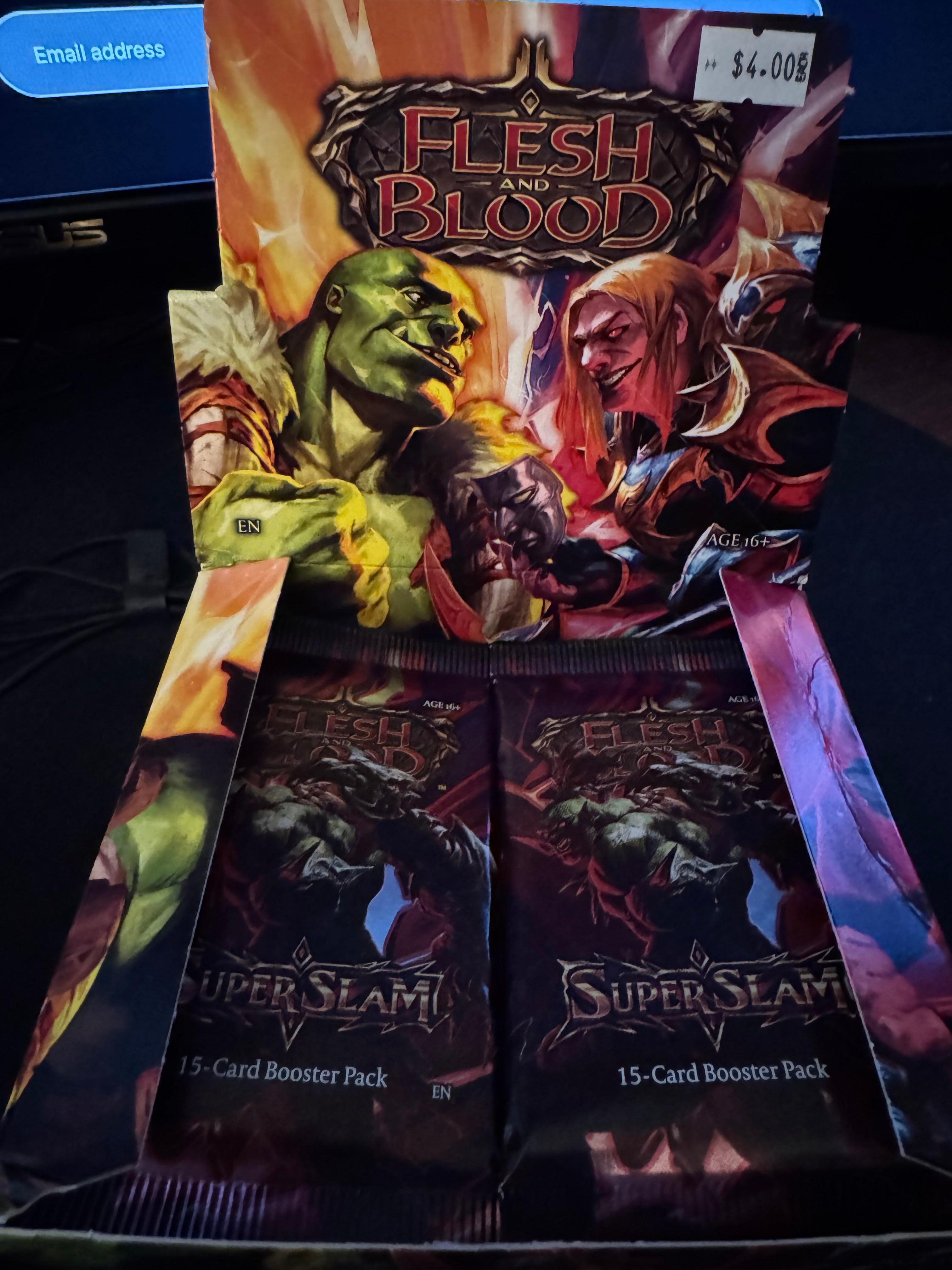 Super Slam Booster Packs