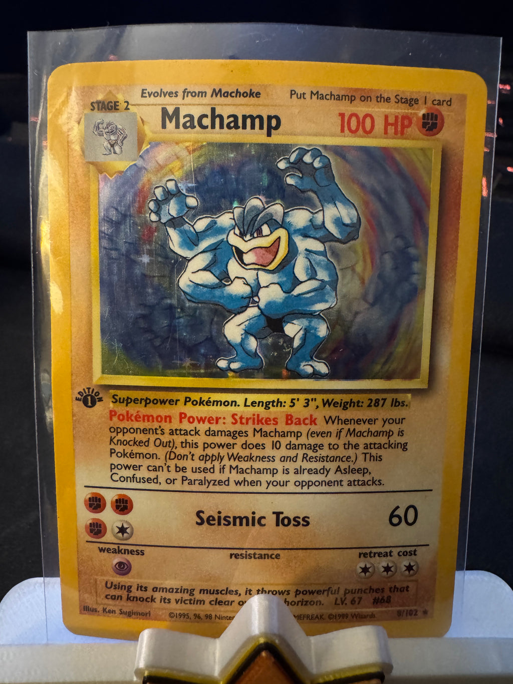 Machamp (Raw) 1st ED MP