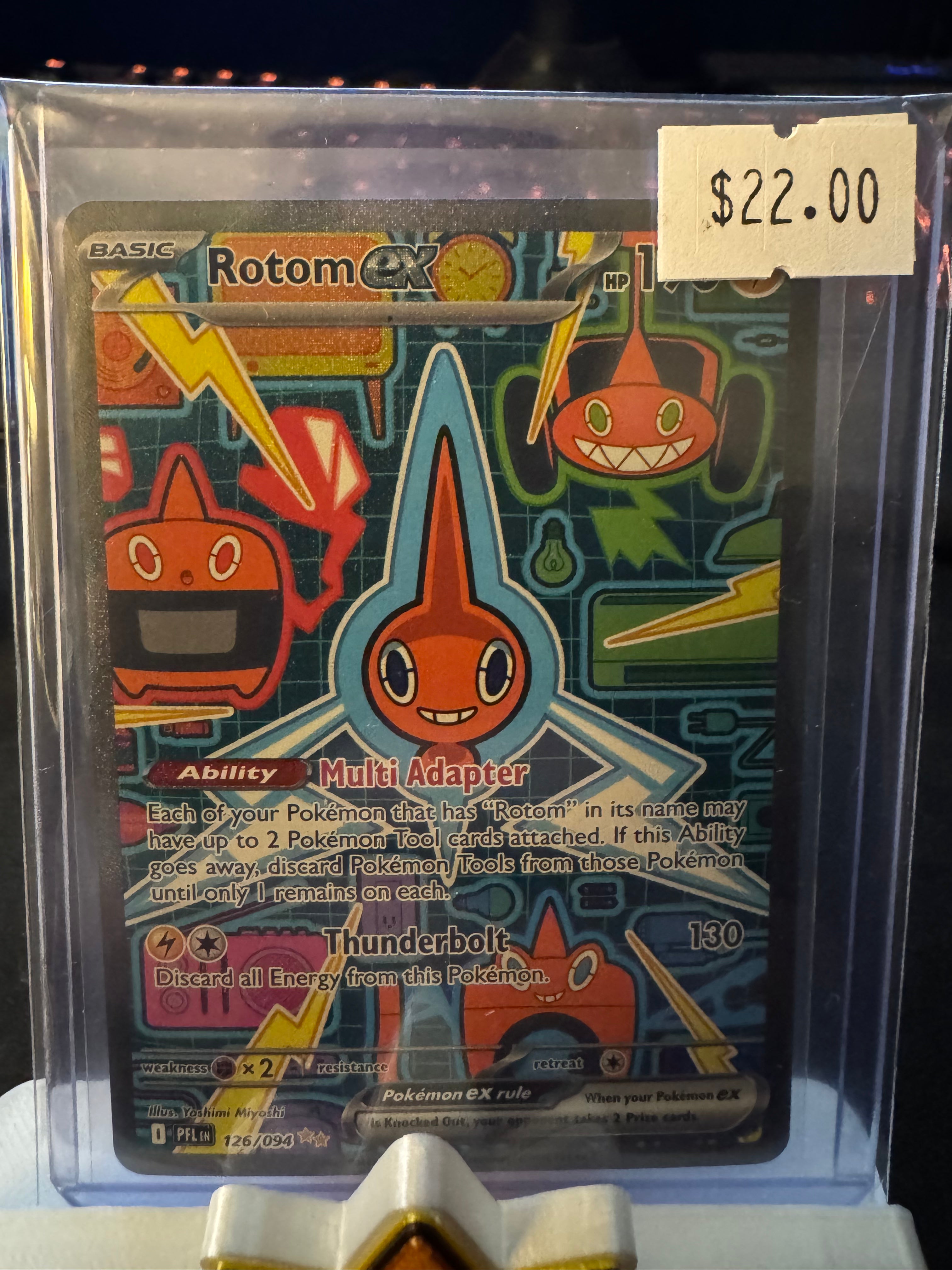 Rotom ex (Raw)