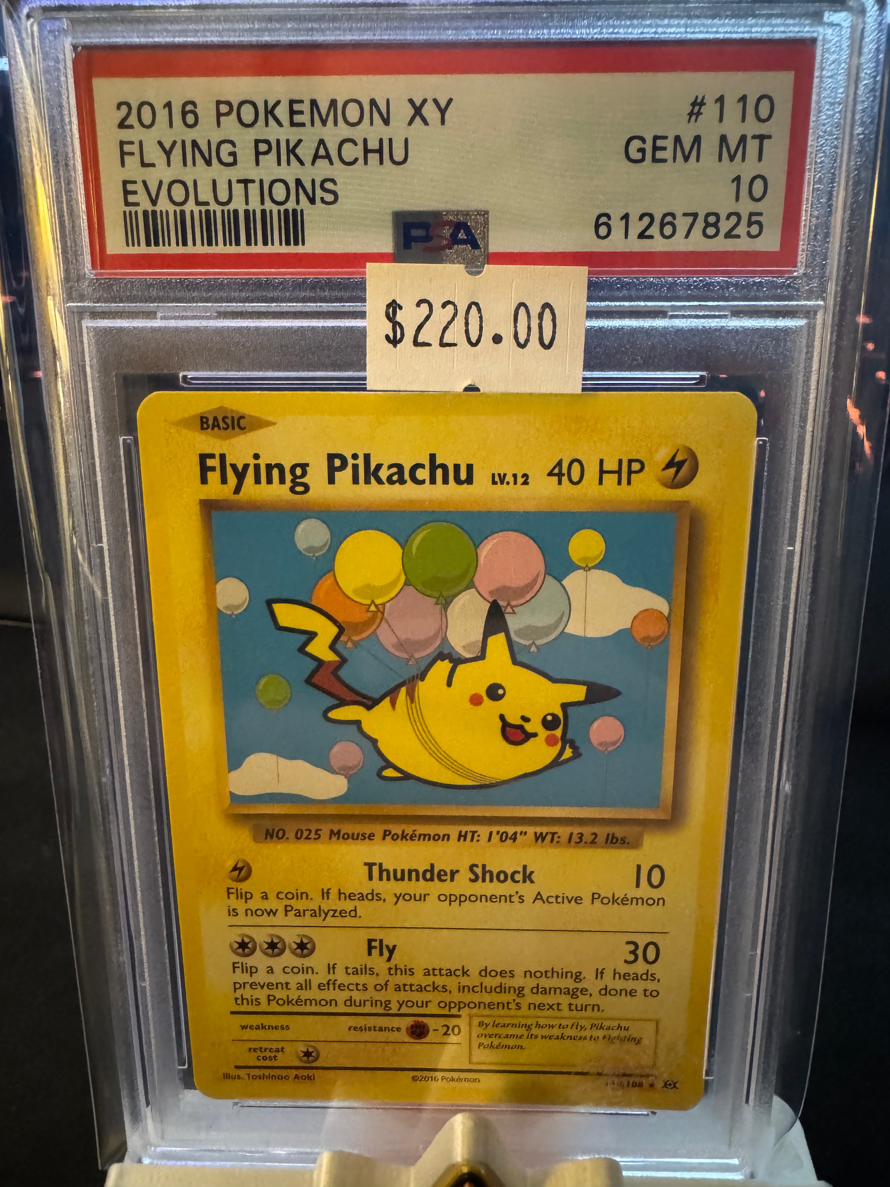 Flying Pikachu PSA 10 (Non-Holo)