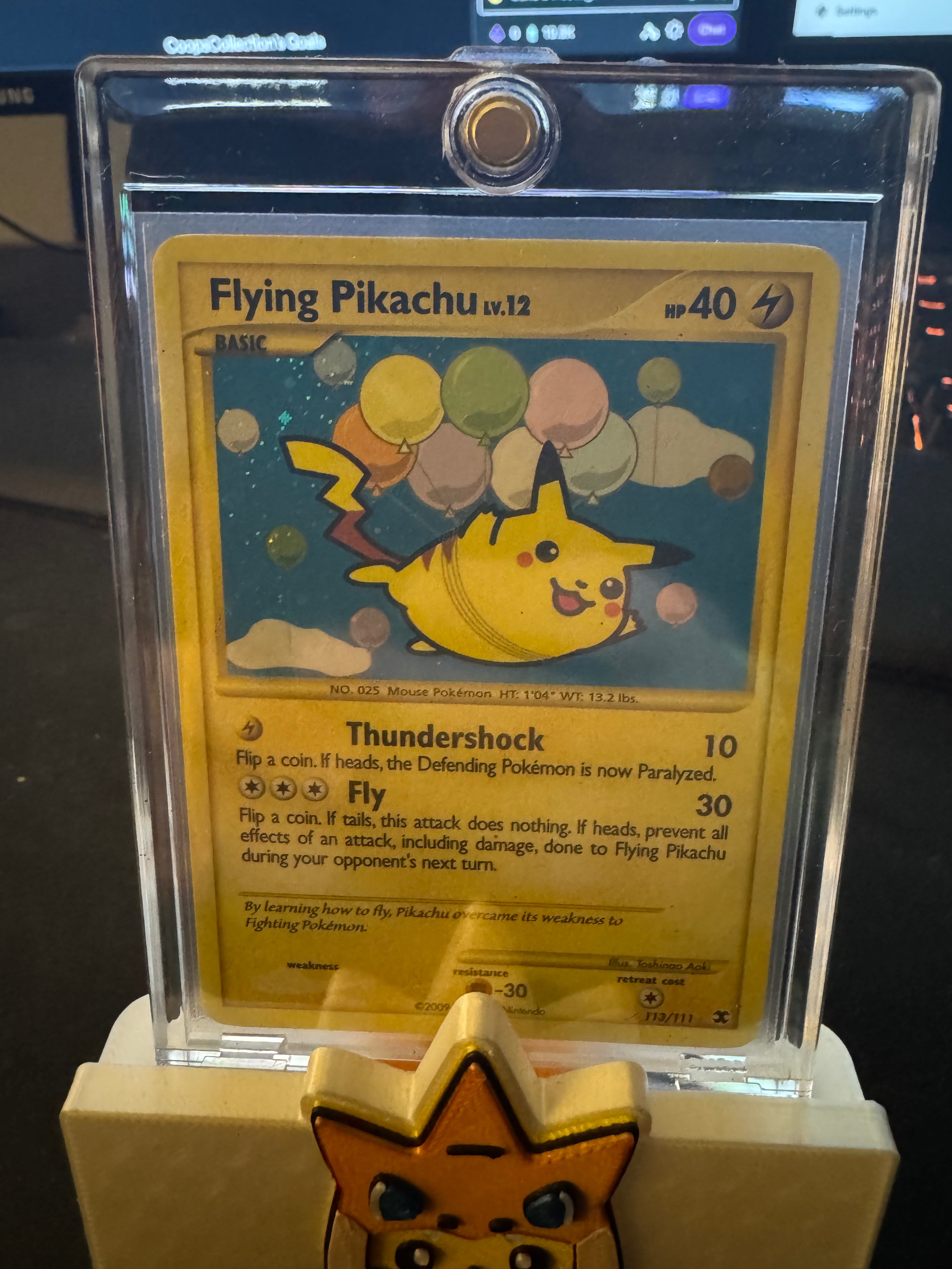 Flying Pikachu (Raw)