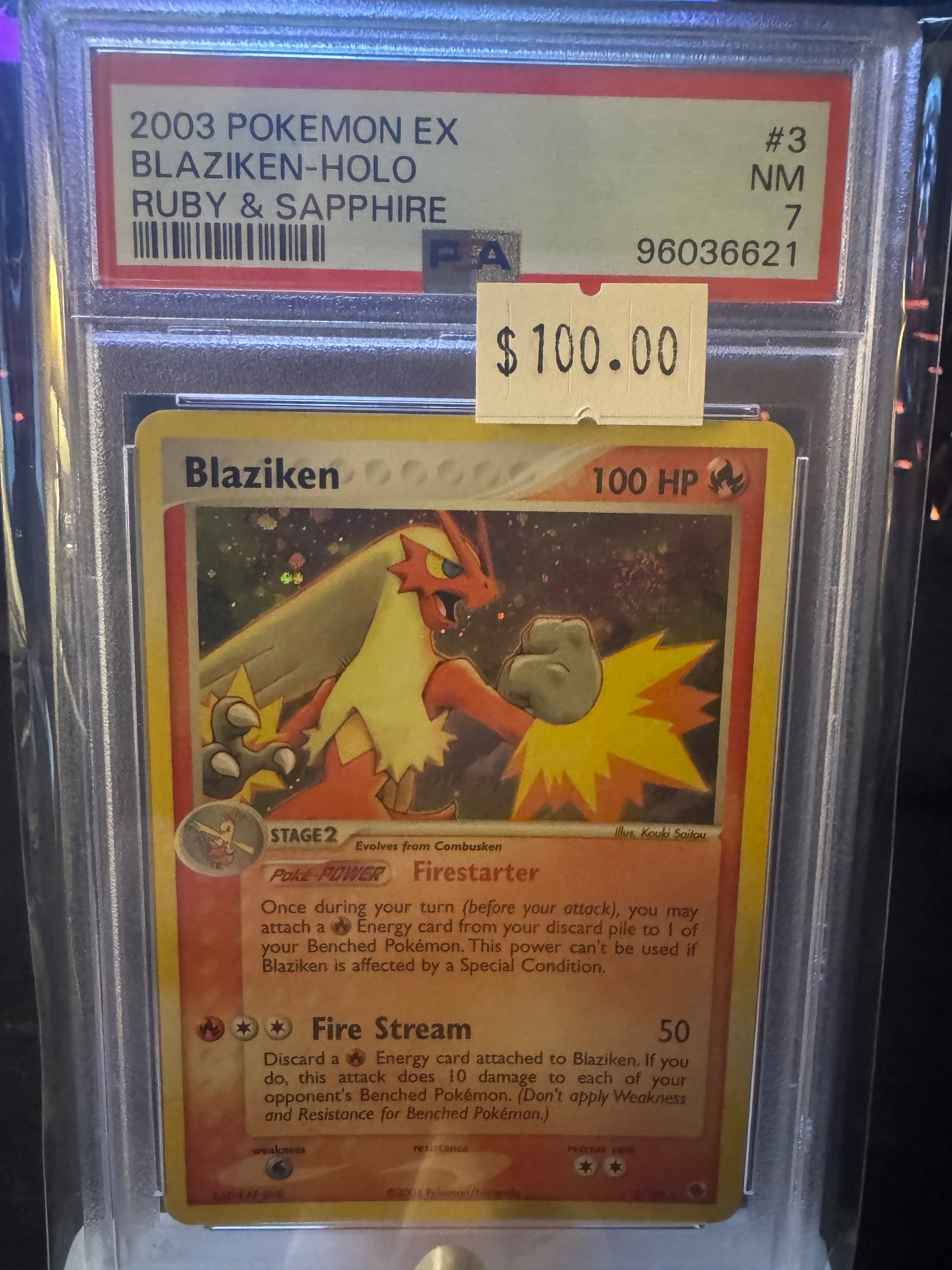 Blaziken PSA 7