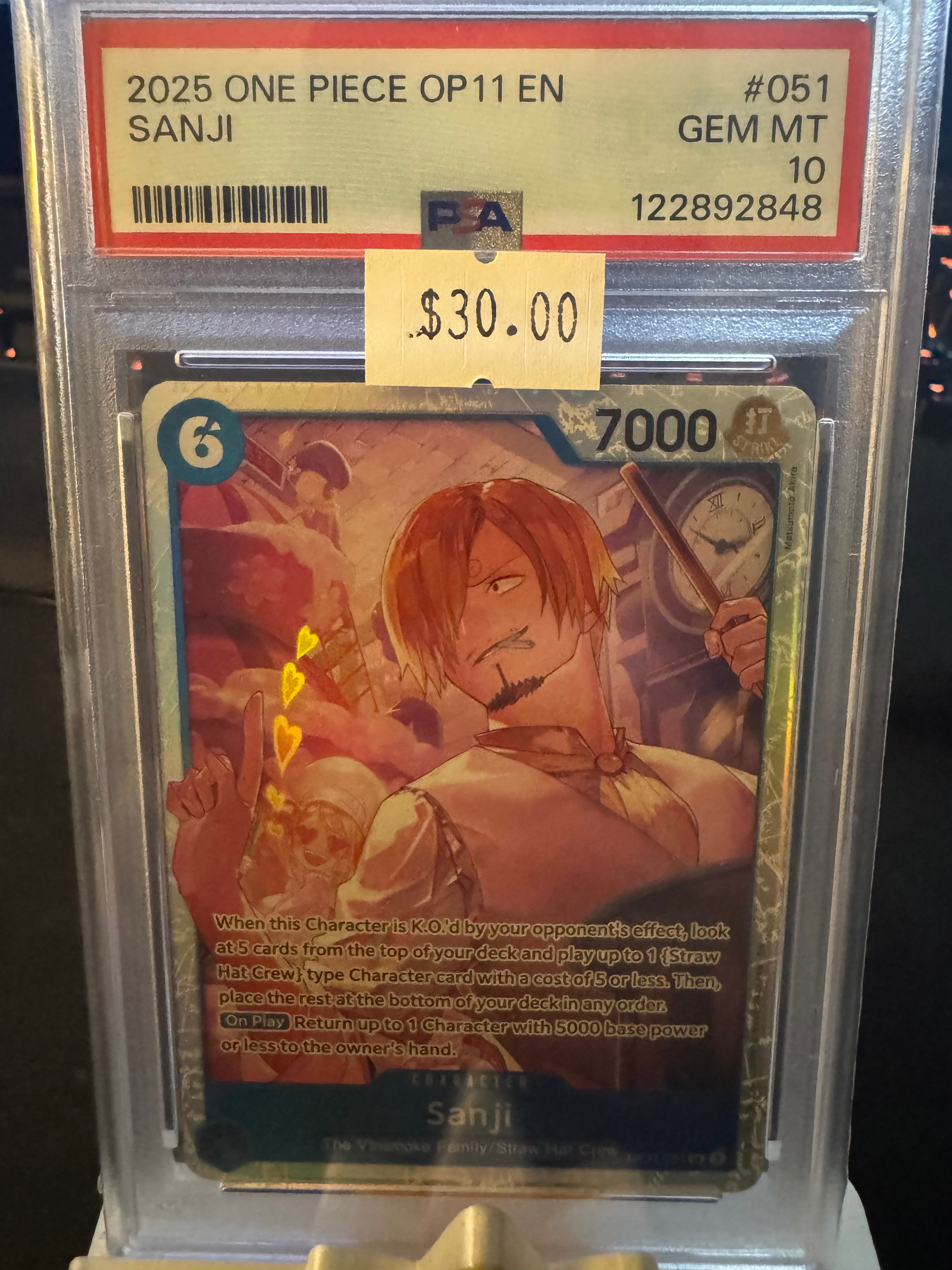 Sanji PSA 10