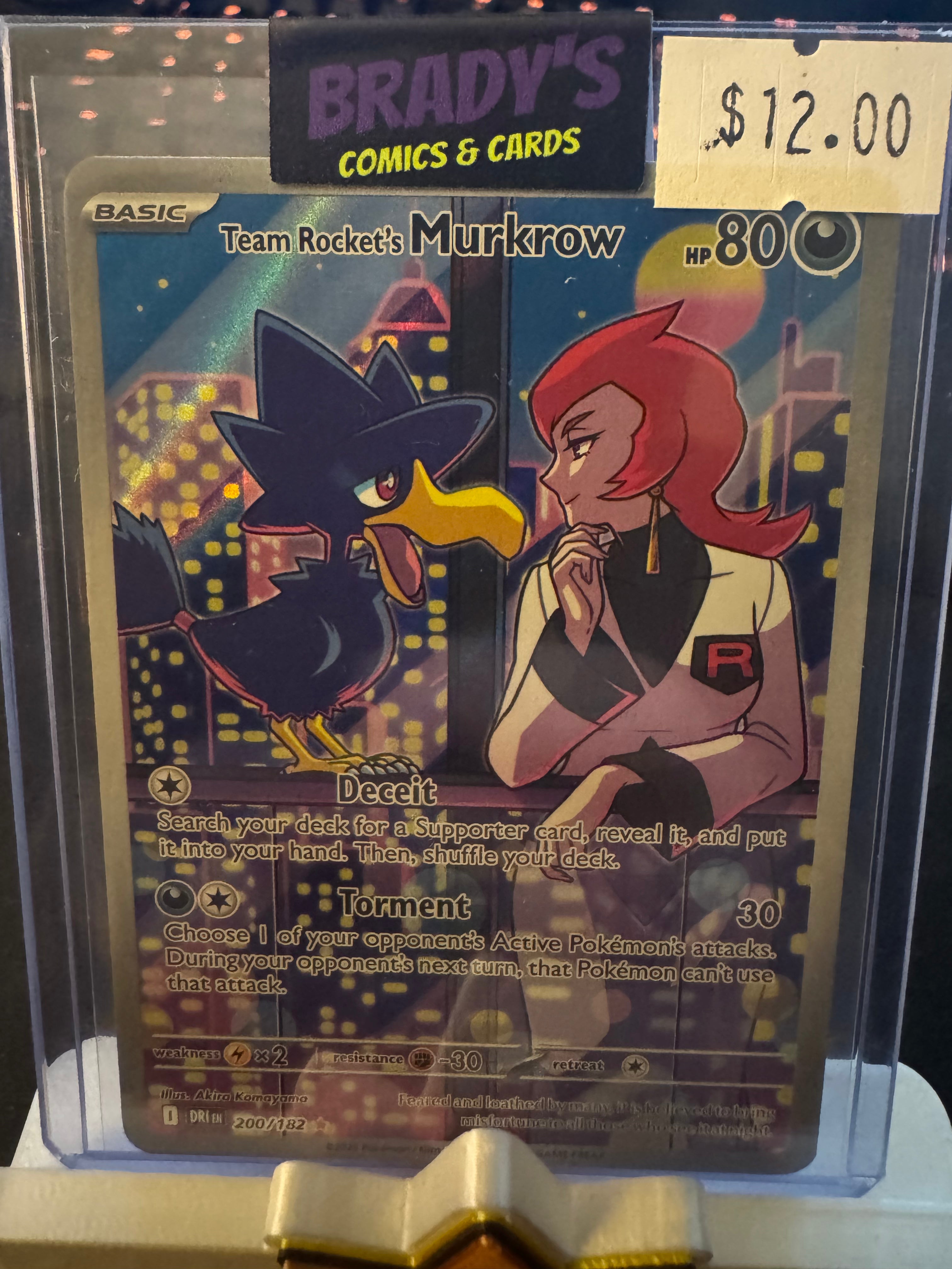 Team Rocket's Murkrow (Raw)