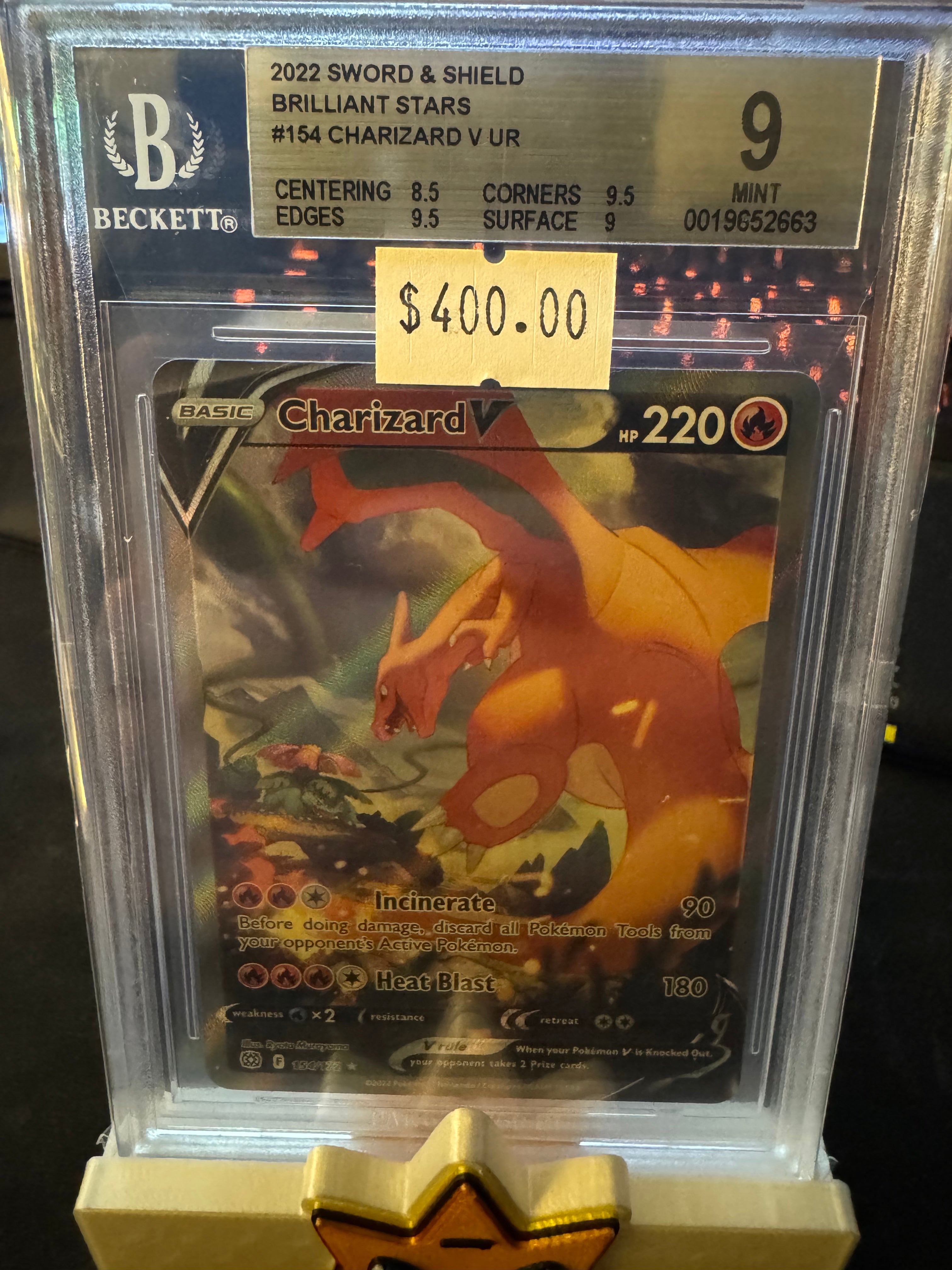 Charizard V BGS 9 ALT Full Art