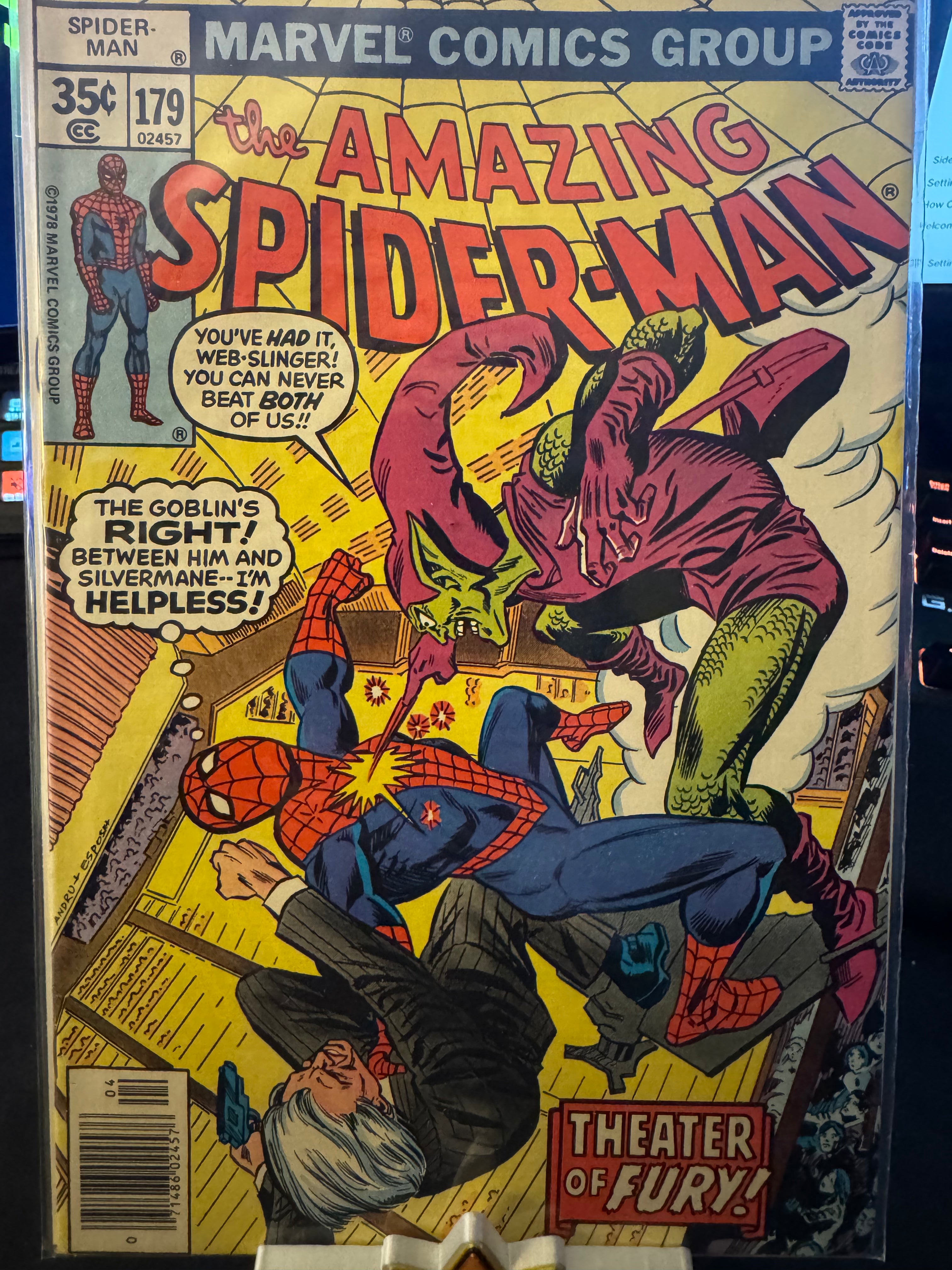 The Amazing Spiderman #179 (Raw)