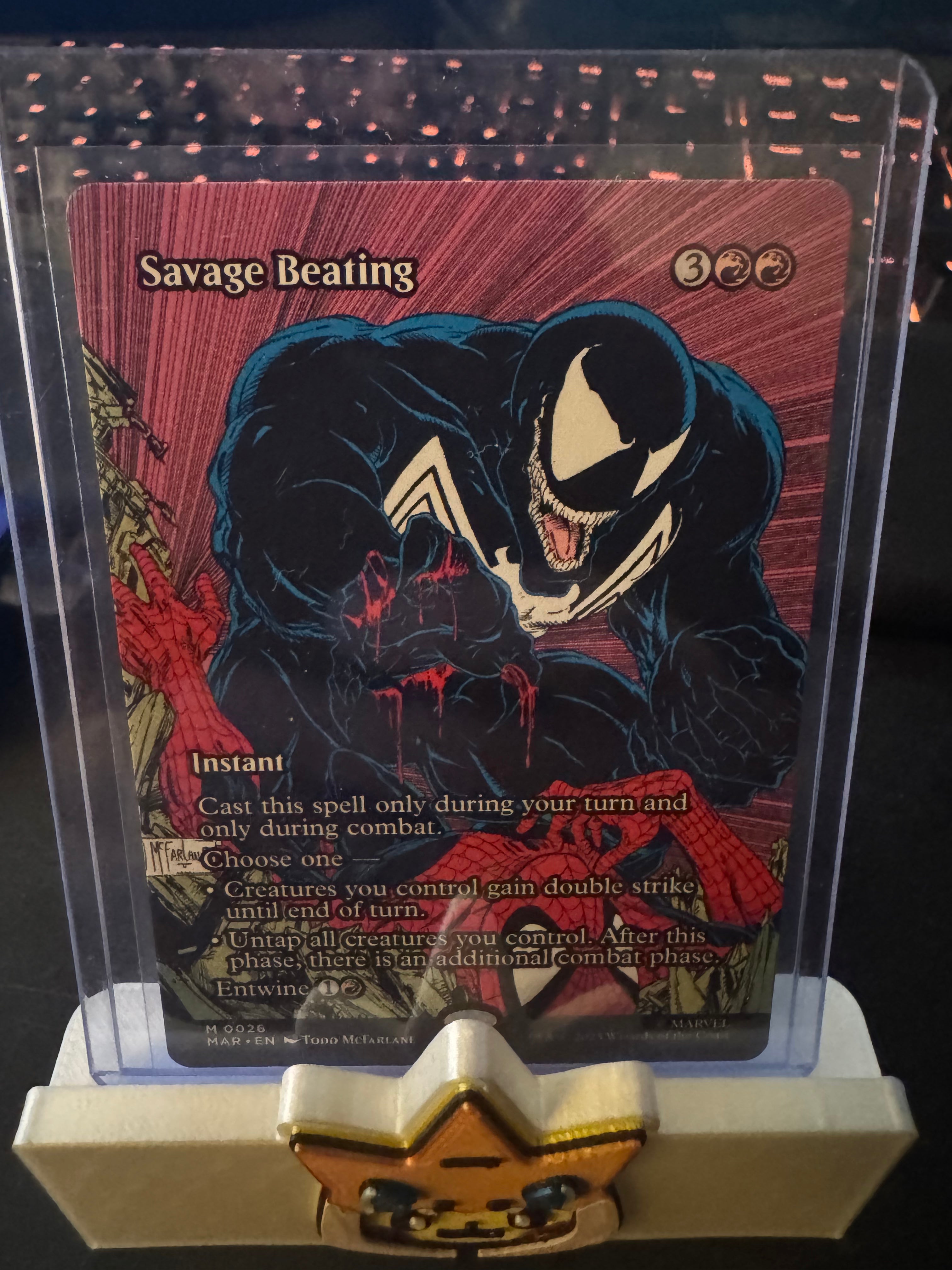 Savage Beating (Borderless)