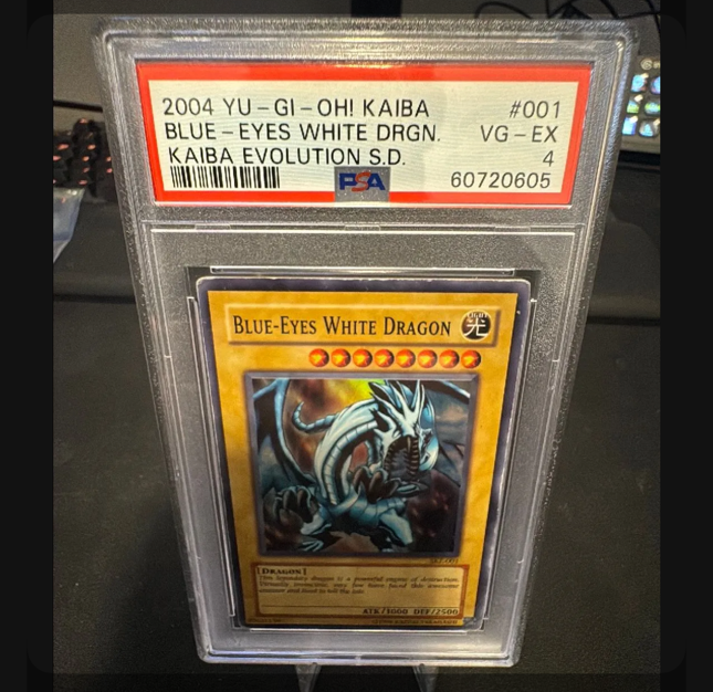 Blue Eyes White Dragon PSA 4 SKE-001