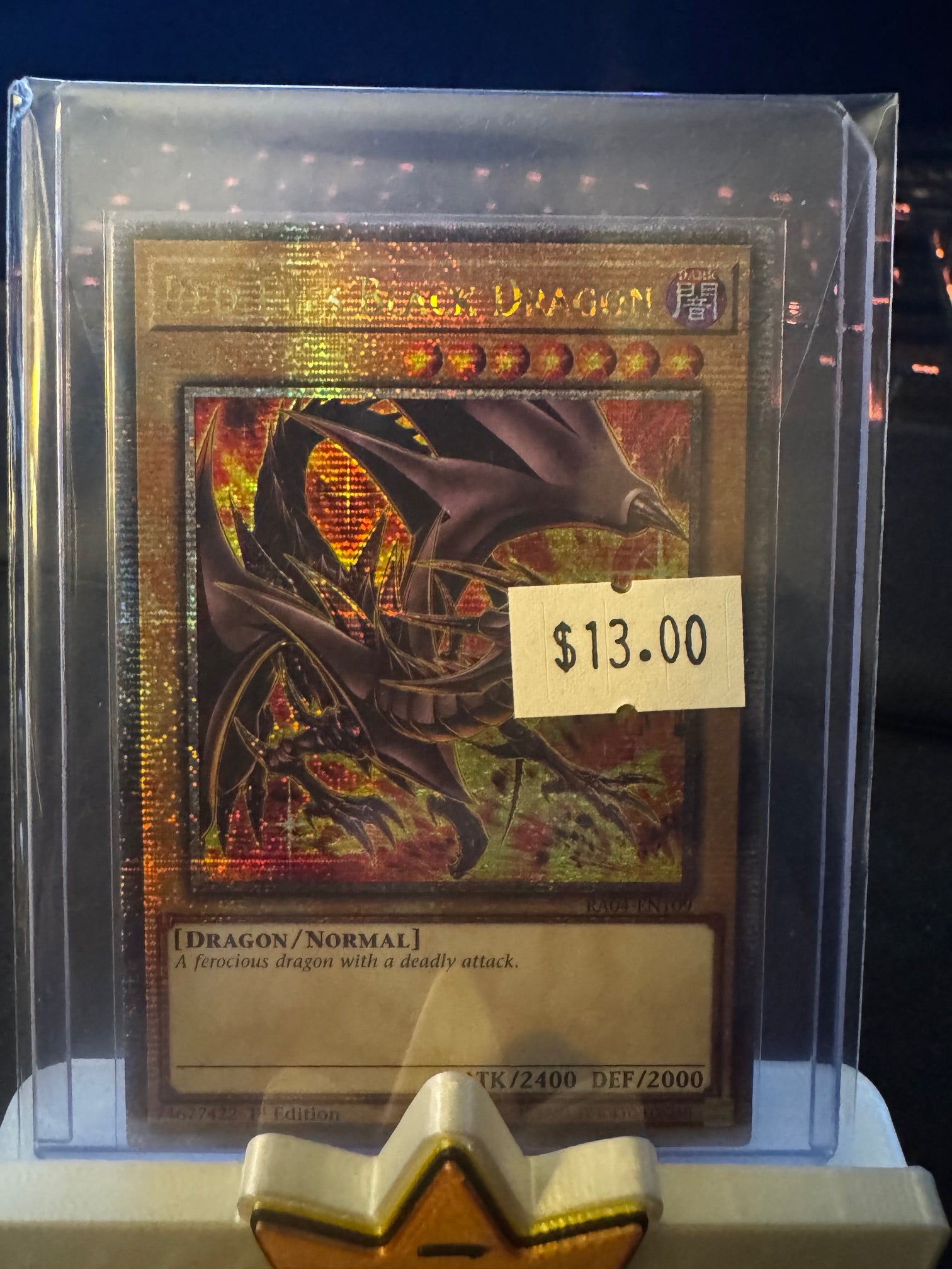 Red Eyes Black Dragon (Raw)